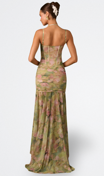 Daniela | VESTIDO LARGO CON CORSET
