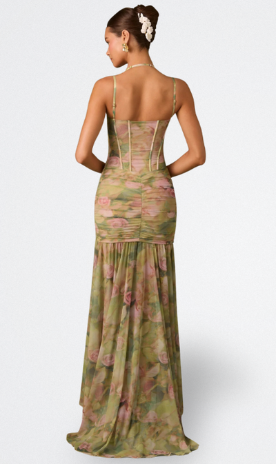 Daniela | VESTIDO LARGO CON CORSET