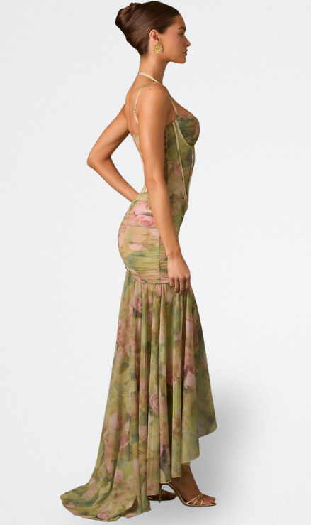 Daniela | VESTIDO LARGO CON CORSET
