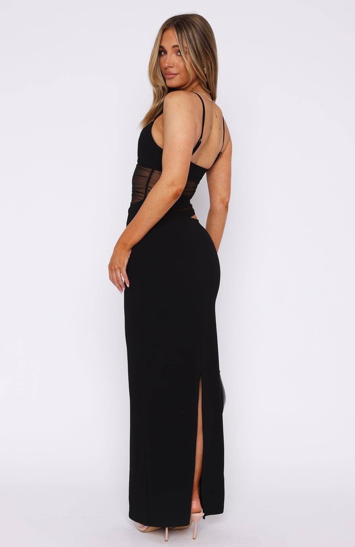 Naelara Maxi Vestido