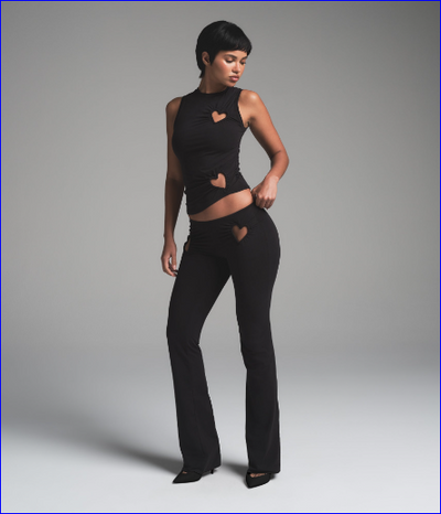 Calla Heart Top and Pants Set