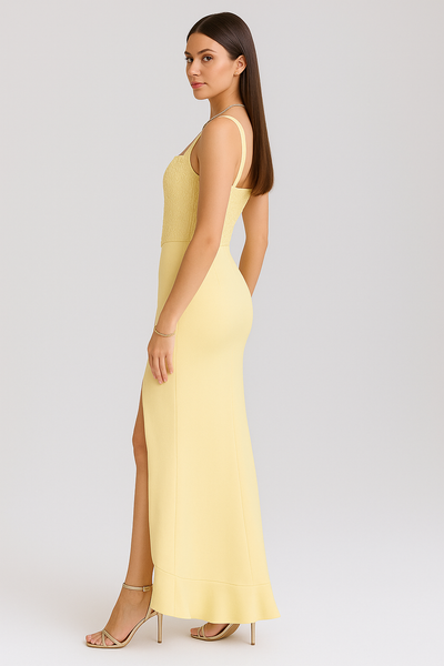 Vestido Lunira — Silueta romántica en movimiento