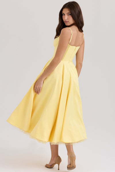 Vestido midi de tul Polita