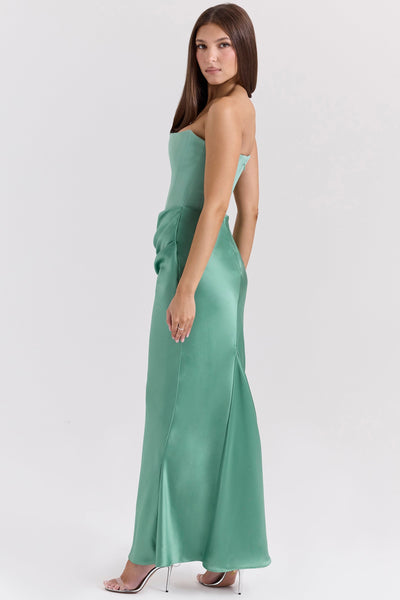 Vestido corsé sin tirantes Bella