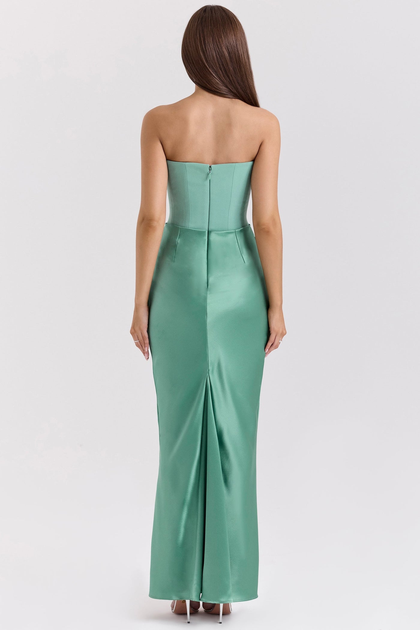 Vestido corsé sin tirantes Bella