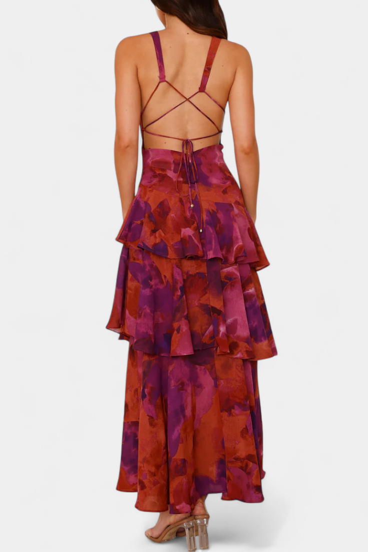 Vestido Serenia — Elegancia etérea en movimiento