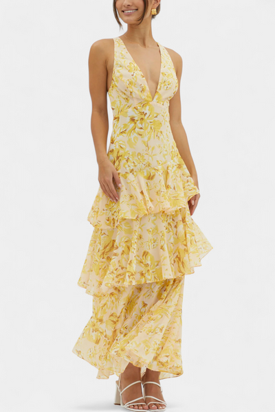 Vestido Serenia — Elegancia etérea en movimiento