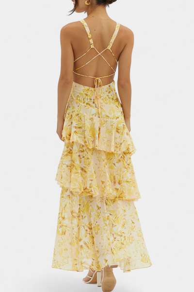 Vestido Serenia — Elegancia etérea en movimiento