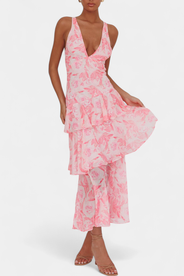 Vestido Serenia — Elegancia etérea en movimiento