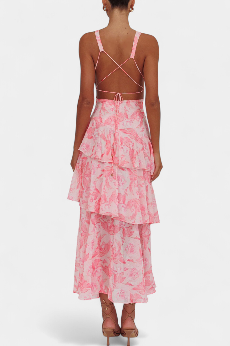 Vestido Serenia — Elegancia etérea en movimiento