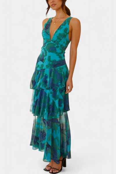 Vestido Serenia — Elegancia etérea en movimiento