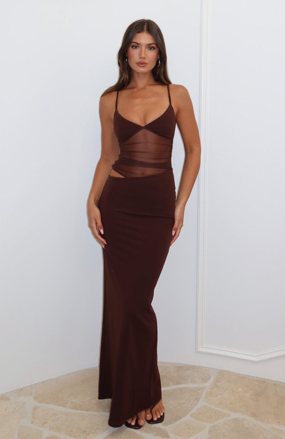 Naelara Maxi Vestido